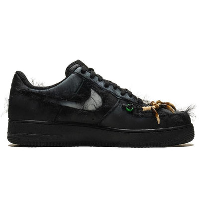 Custom Wild charm and secluded traces Air Force 1 Black – custom sneakers view 2 | DiySneakers