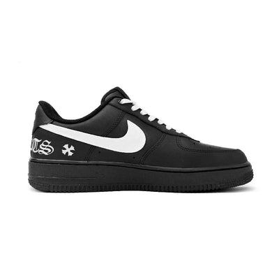 Custom The male version of "Legend of the Night" is in black and white Air Force 1 White – custom sneakers view 2 | DiySne…