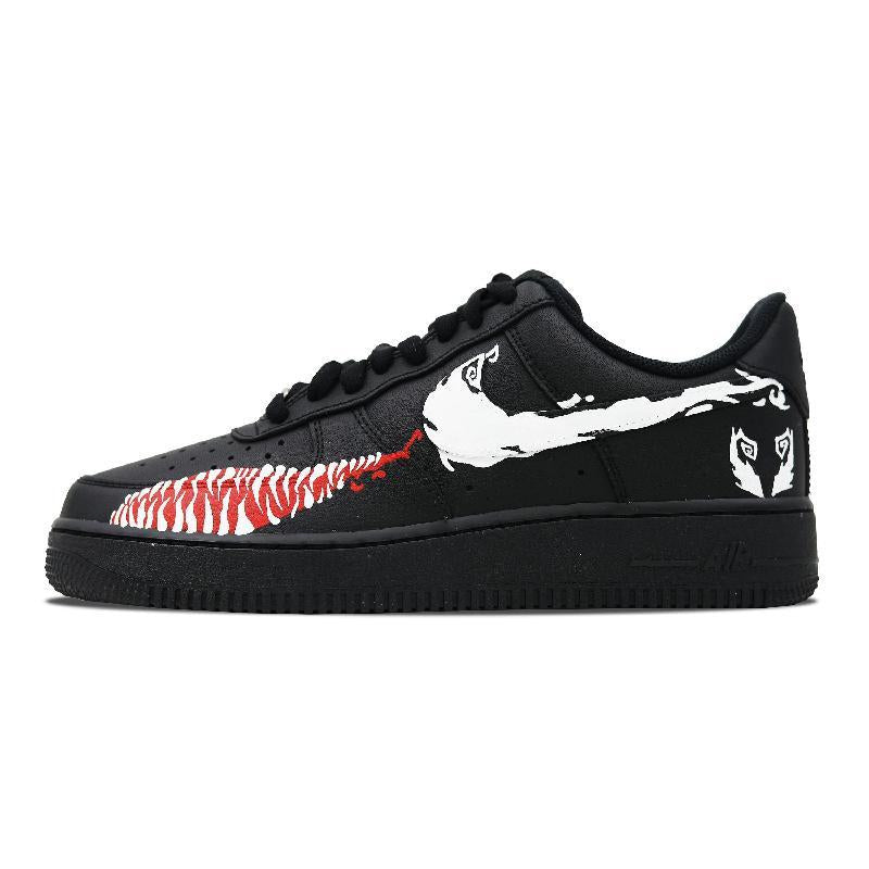 Custom Male Venom Air Force 1 – hand-painted custom sneakers | DiySneakers