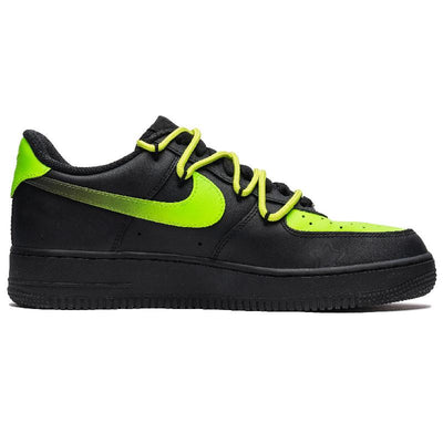 Custom Green Shadow Storm Air Force 1 Black – custom sneakers view 2 | DiySneakers