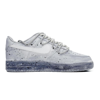Custom The style for baptism Day is grey and black Air Force 1 – custom sneakers view 2 | DiySneakers