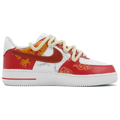 Custom The dragon raises its head and the clouds rise Air Force 1 – custom sneakers view 2 | DiySneakers