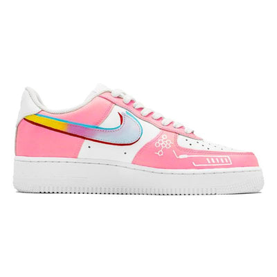 Custom Avalanche Berry Air Force 1 Pink/white – custom sneakers view 2 | DiySneakers