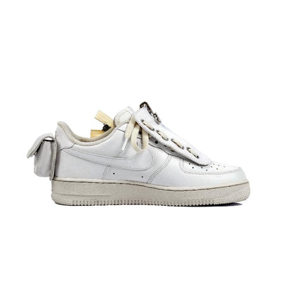 Custom Four-dimensional deconstruction Air Force 1 White/beige/light Gray – custom sneakers view 2 | DiySneakers
