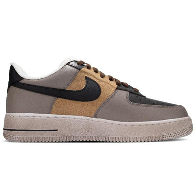 Custom Flame graffiti Air Force 1 Brown/black – custom sneakers view 2 | DiySneakers