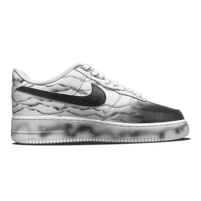 Custom The male version of Wan Chongshan Air Force 1 Black/white – custom sneakers view 2 | DiySneakers