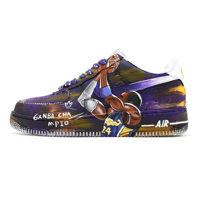 Custom Kobe Air Force 1 Low Superstar – custom sneakers view 2 | DiySneakers