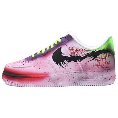 Custom Gotham Joker XSC Air Force 1 – custom sneakers view 2 | DiySneakers