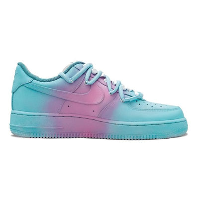 Custom Macaron Air Force 1 – custom sneakers view 2 | DiySneakers