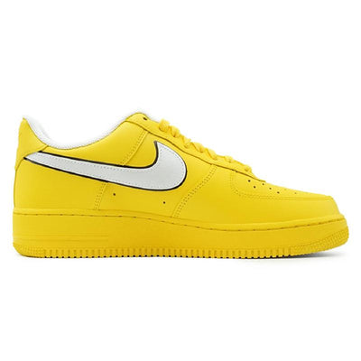 Custom Male and female pure fragrance citron Air Force 1 Yellow/Gray – custom sneakers view 2 | DiySneakers