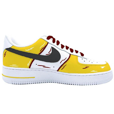 Custom Pokemon pickup truck Air Force 1 – custom sneakers view 2 | DiySneakers