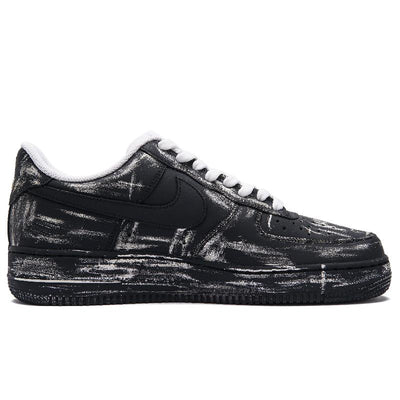Custom Polar night Air Force 1 Black/White – custom sneakers view 2 | DiySneakers