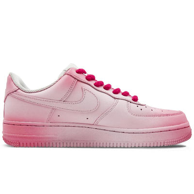 Custom The auspicious snake brings good fortune Air Force 1 Pink – custom sneakers view 2 | DiySneakers
