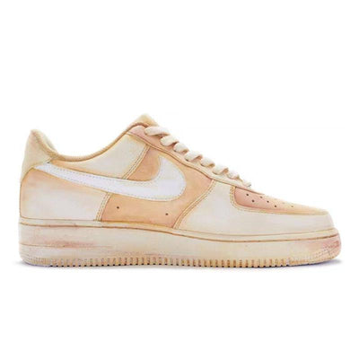 Custom desert rice chestnut Air Force 1 – custom sneakers view 2 | DiySneakers