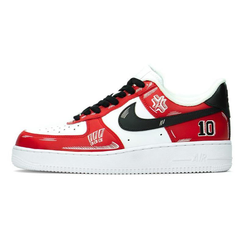 Custom AF1 Sakuragi Hanamichi Air Force 1 – hand-painted custom sneakers | DiySneakers