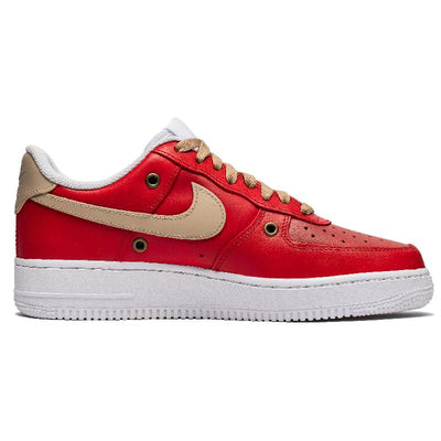 Custom Wolong White and red Air Force 1 – hand-painted custom sneakers | DiySneakers