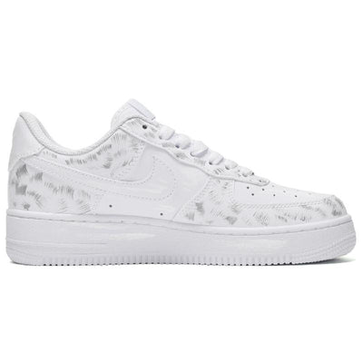 Custom The male version of FEAR is white and black Air Force 1 – custom sneakers view 2 | DiySneakers