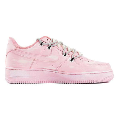 Custom retro scratch-off card Air Force 1 Pink – hand-painted custom sneakers | DiySneakers