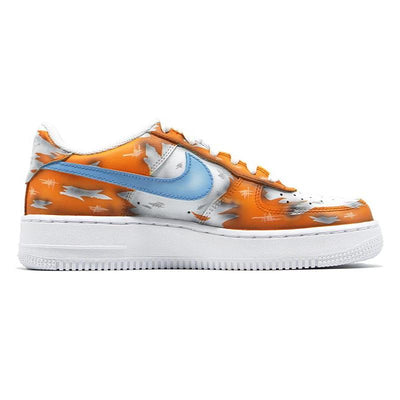 Custom Male Dragon Ball Super Saiyan Air Force 1 – hand-painted custom sneakers | DiySneakers