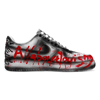 Custom Venom Cthulhu black and red Air Force 1 Black/Red – custom sneakers view 2 | DiySneakers