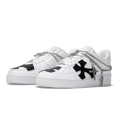 Custom Baroque lover sneakers Air Force 1 – custom sneakers view 2 | DiySneakers