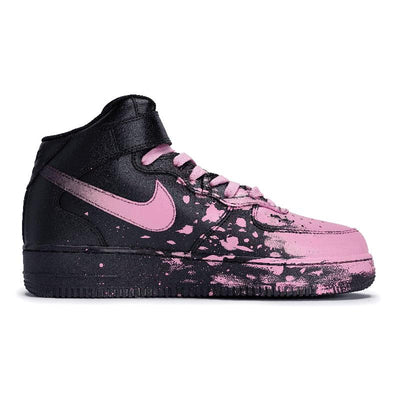 Custom Male and female interstellar Light Powder Air Force 1 Pink – custom sneakers view 2 | DiySneakers