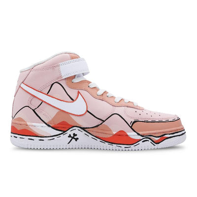Custom The male style is passionate. Air Force 1 – custom sneakers view 2 | DiySneakers