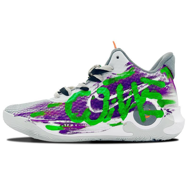 Custom Purple is lost in the mist KD Trey 5 Purple – hand-painted custom sneakers | DiySneakers