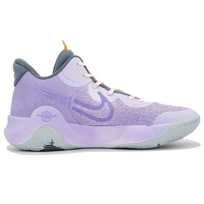 Custom Purple Dance Soars for both and KD Trey 5 IX Vintage Purple/Black/Gray – custom sneakers view 2 | DiySneakers