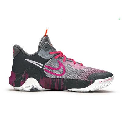 Custom Little Rabbit Rhapsody KD Trey 5 Gray/Pink – custom sneakers view 2 | DiySneakers
