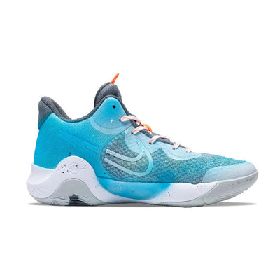 Custom The Dream of the sea blue KD Trey 5 IX Blue Gray – custom sneakers view 2 | DiySneakers