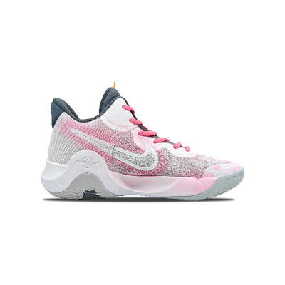 Custom Sweet cherry blossoms for and KD Trey 5 IX White/Pink – custom sneakers view 2 | DiySneakers