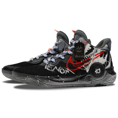 Custom Fatal Guardian KD Trey 5 IX Red – custom sneakers view 2 | DiySneakers