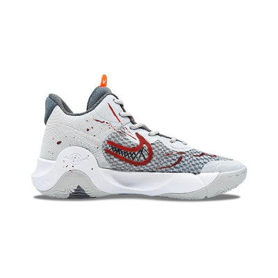 Custom Splash Ink Venom 2.0 KD Trey 5 IX Gray-red-white – custom sneakers view 2 | DiySneakers