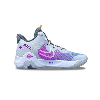 Custom Whimsical imagination KD Trey 5 IX Purple – custom sneakers view 2 | DiySneakers