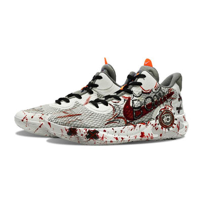 Custom Blood-colored memories for both and Trey 5 Black – custom sneakers view 2 | DiySneakers