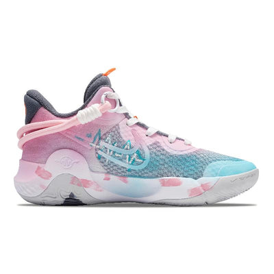 Custom The City of Dazzling Light KD Trey 5 IX Blue/Pink – custom sneakers view 2 | DiySneakers