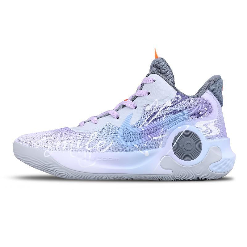 Custom Zero Gravity KD Trey 5 IX Blue – hand-painted custom sneakers | DiySneakers