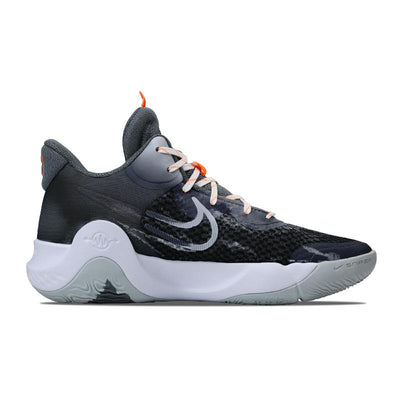 Custom Dawn Frontline style KD Trey 5 IX Black/Gray/Orange – custom sneakers view 2 | DiySneakers