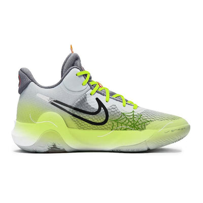 Custom violent spiders KD Trey 5 IX Grey/Green/Black/White – custom sneakers view 2 | DiySneakers