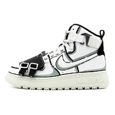 Custom Locomotive 2D Air Force 1 – custom sneakers view 2 | DiySneakers