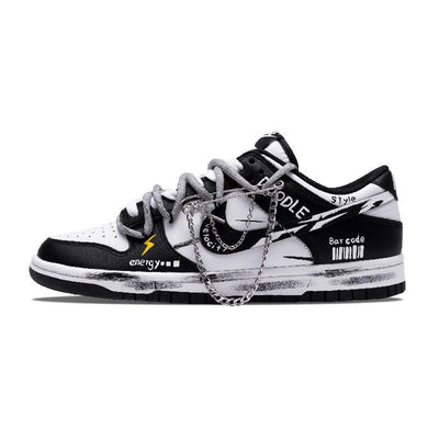 Custom General energy Dunk White – custom sneakers view 2 | DiySneakers