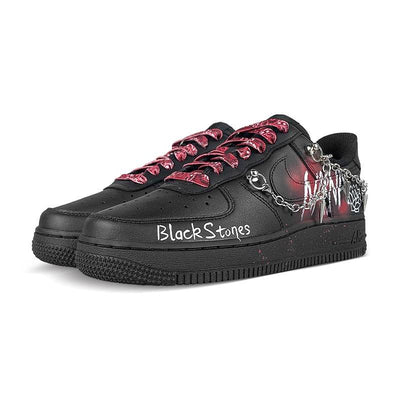 Custom NANA Air Force 1 – custom sneakers view 2 | DiySneakers