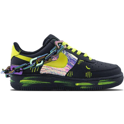 Custom Bumblebee Air Force 1 Yellow – custom sneakers view 2 | DiySneakers