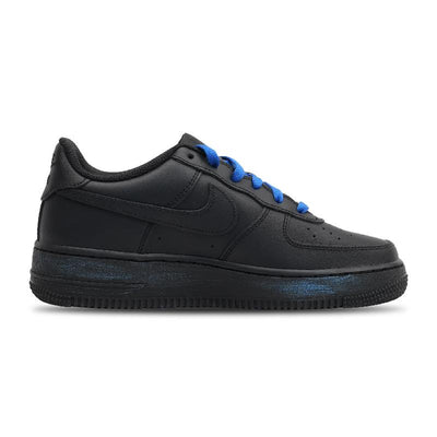 Custom Female thermal imaging Air Force 1 Black/Blue – custom sneakers view 2 | DiySneakers
