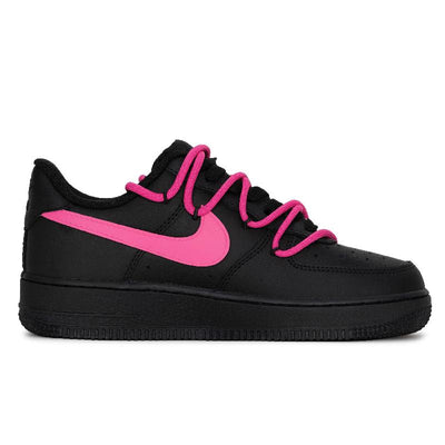 Custom The black and pink butterfly dance Air Force 1 Black/pink – custom sneakers view 2 | DiySneakers