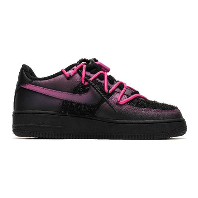 Custom A female Barbie heart Air Force 1 – custom sneakers view 2 | DiySneakers
