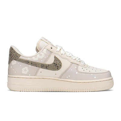 Custom AFl fallen flowers Air Force 1 – custom sneakers view 2 | DiySneakers