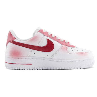 Custom rose love words Air Force 1 – custom sneakers view 2 | DiySneakers