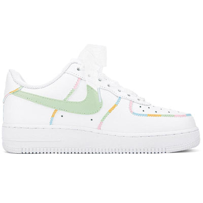 Custom Flower Graffiti Air Force 1 – custom sneakers view 2 | DiySneakers
